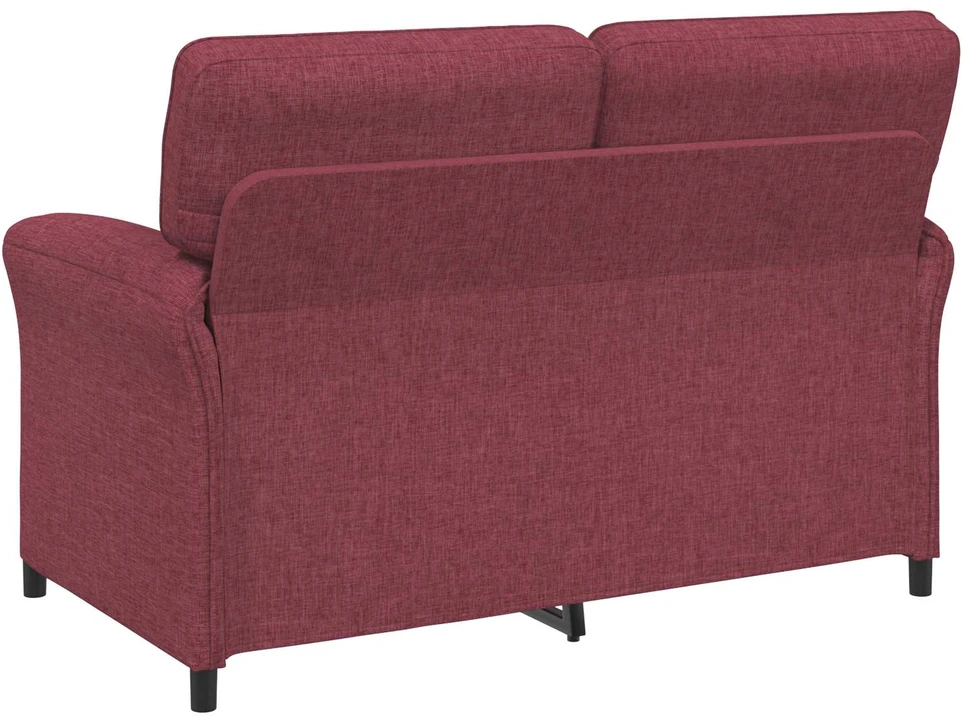 Sofa Sofos komplektas 2 vnt. Vyno raudona Audinys