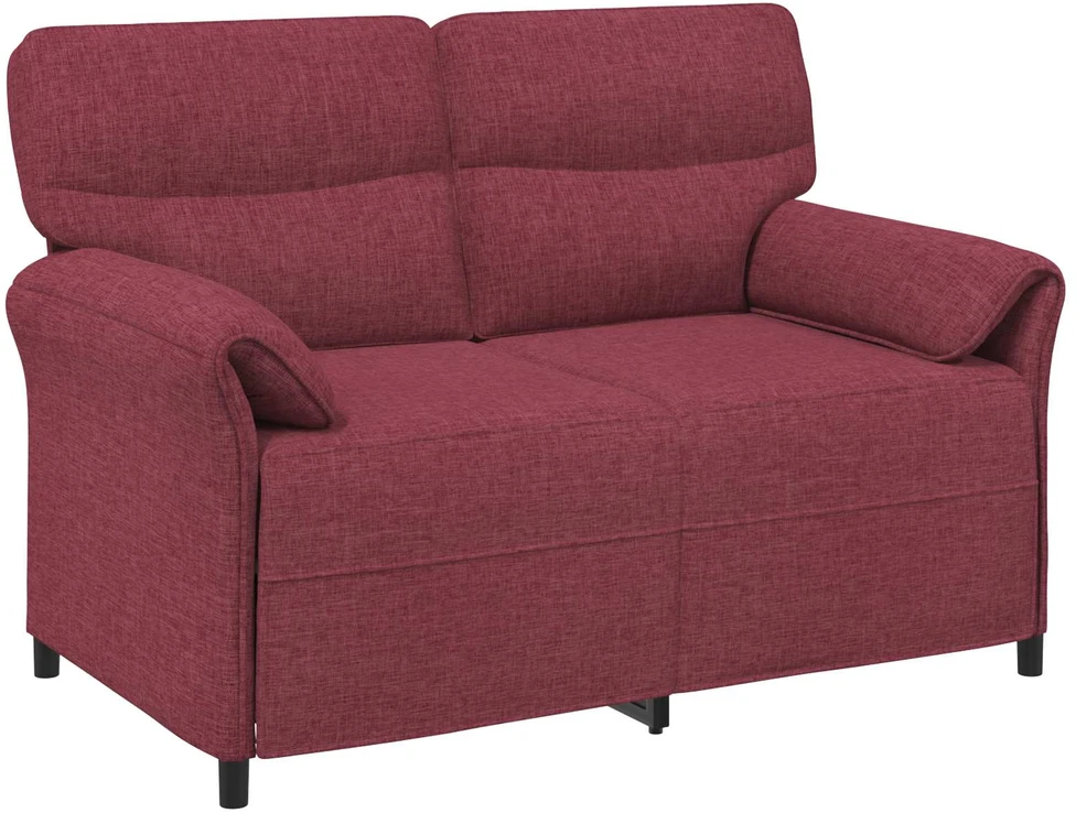 Sofa Sofos komplektas 2 vnt. Vyno raudona Audinys