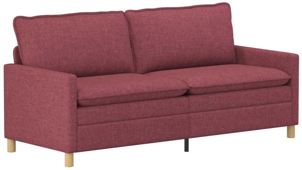 Sofa Sofos komplektas 2 vnt. Vyno raudona Audinys