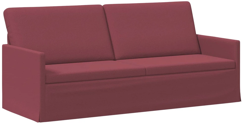 Sofa Sofos komplektas 2 vnt. Vyno raudona Audinys