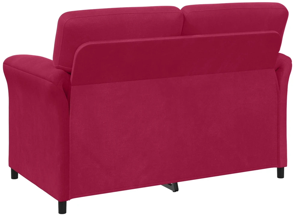 Sofa Sofos komplektas 2 vnt. Vyno raudona Aksomas