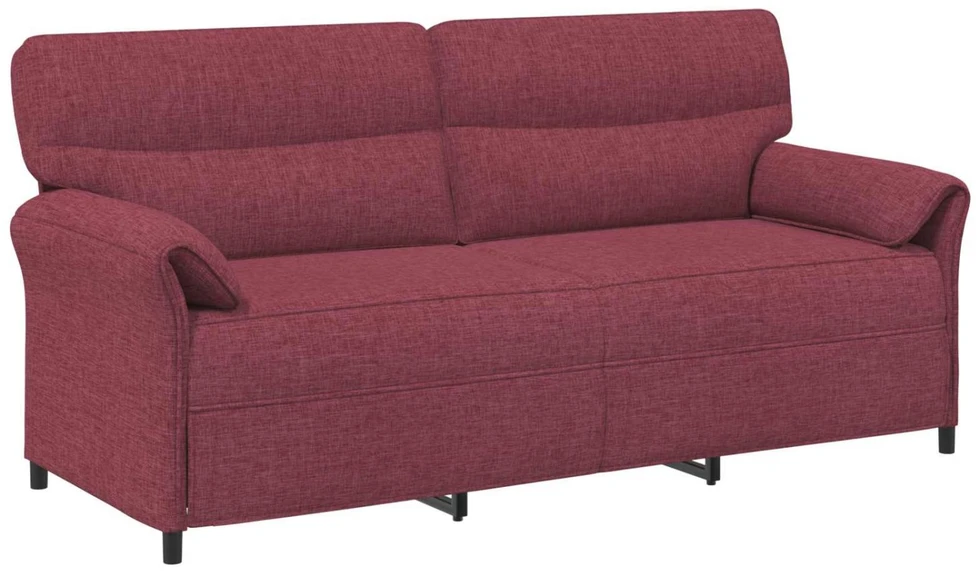 Sofa Sofos komplektas 2 vnt. Vyno raudona Audinys
