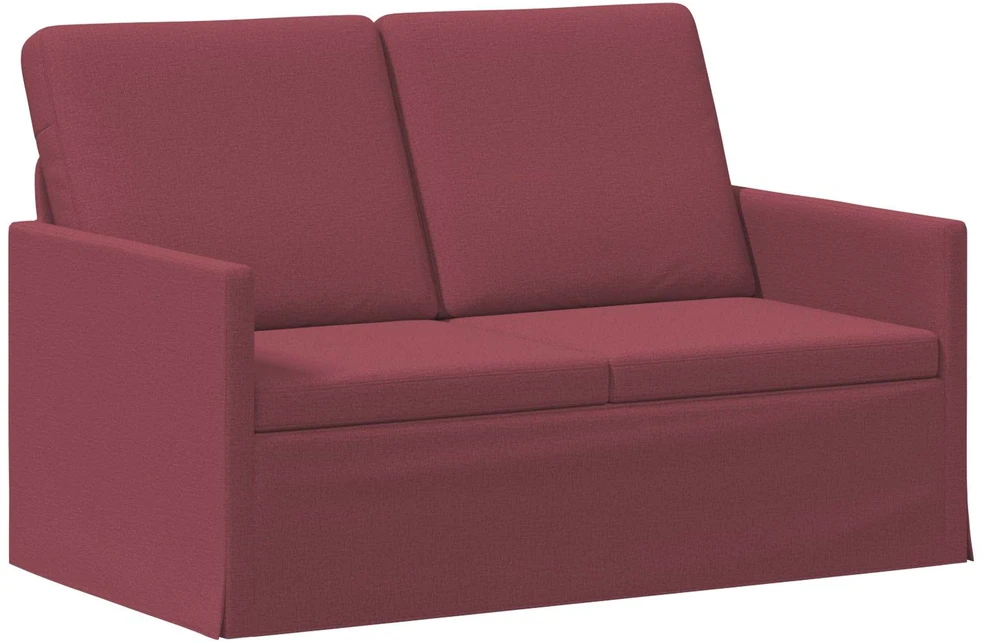 Sofa Sofos komplektas 2 vnt. Vyno raudona Audinys