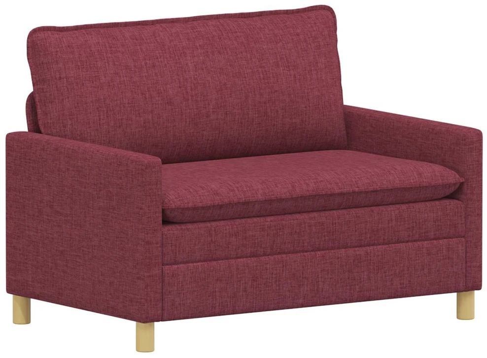 Sofa Sofos komplektas 2 vnt. Vyno raudona Audinys