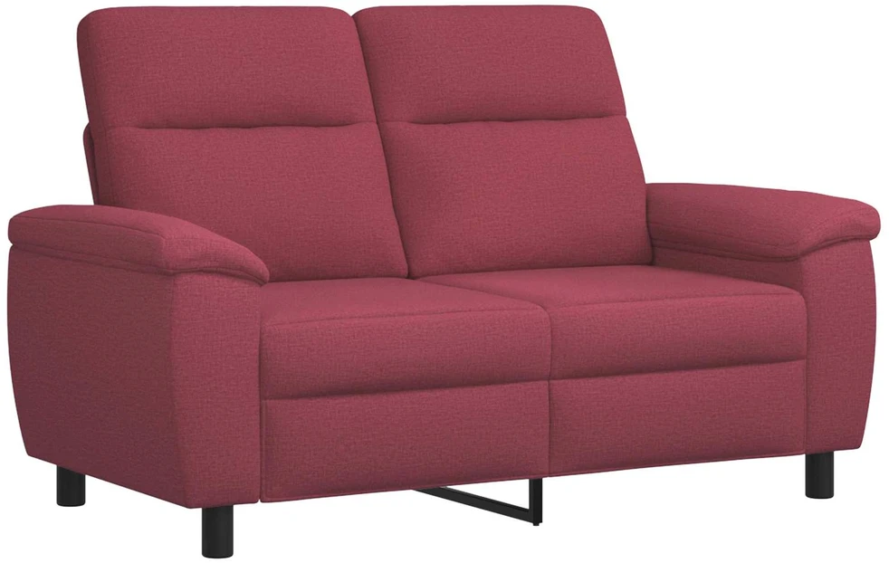 Sofa Sofos komplektas 2 vnt. Vyno raudona Audinys