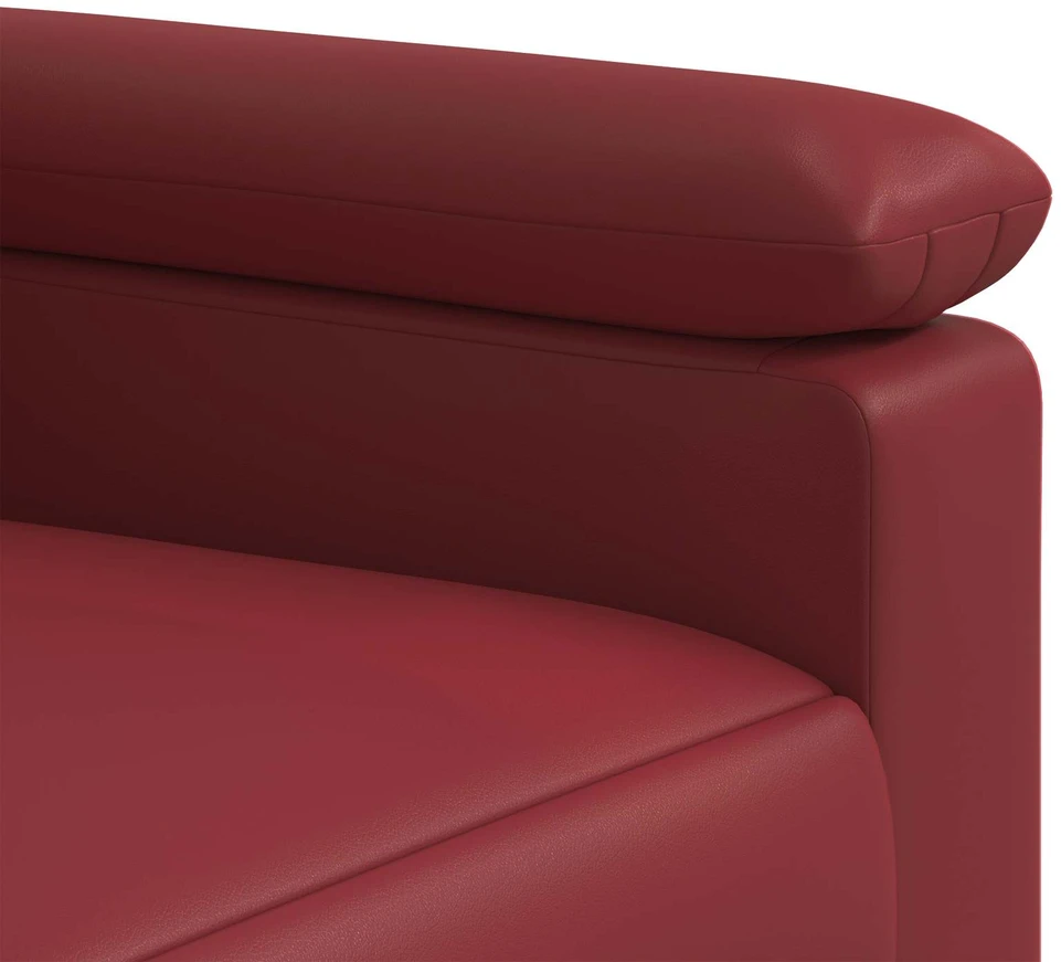 Sofa Sofos komplektas 2 vnt. Vyno raudona Dirbtinė oda