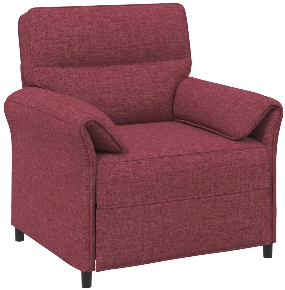 Sofa Sofos komplektas 2 vnt. Vyno raudona Audinys