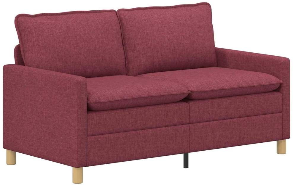 Sofa Sofos komplektas 2 vnt. Vyno raudona Audinys