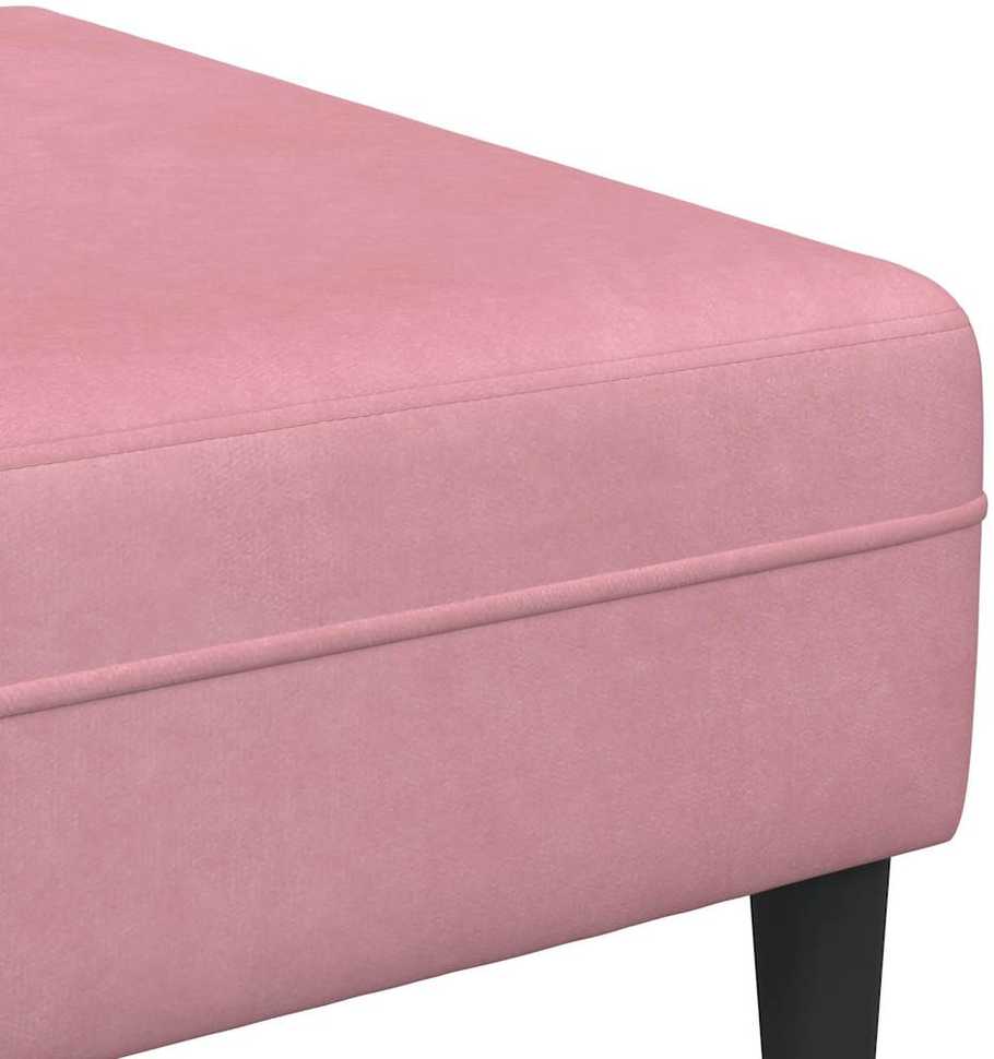 Svetainės sofa 3 vnt. Rožinė