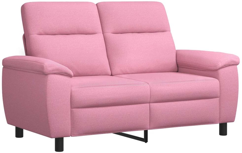 Sofa Sofos komplektas 3 vnt. Rožinė Audinys
