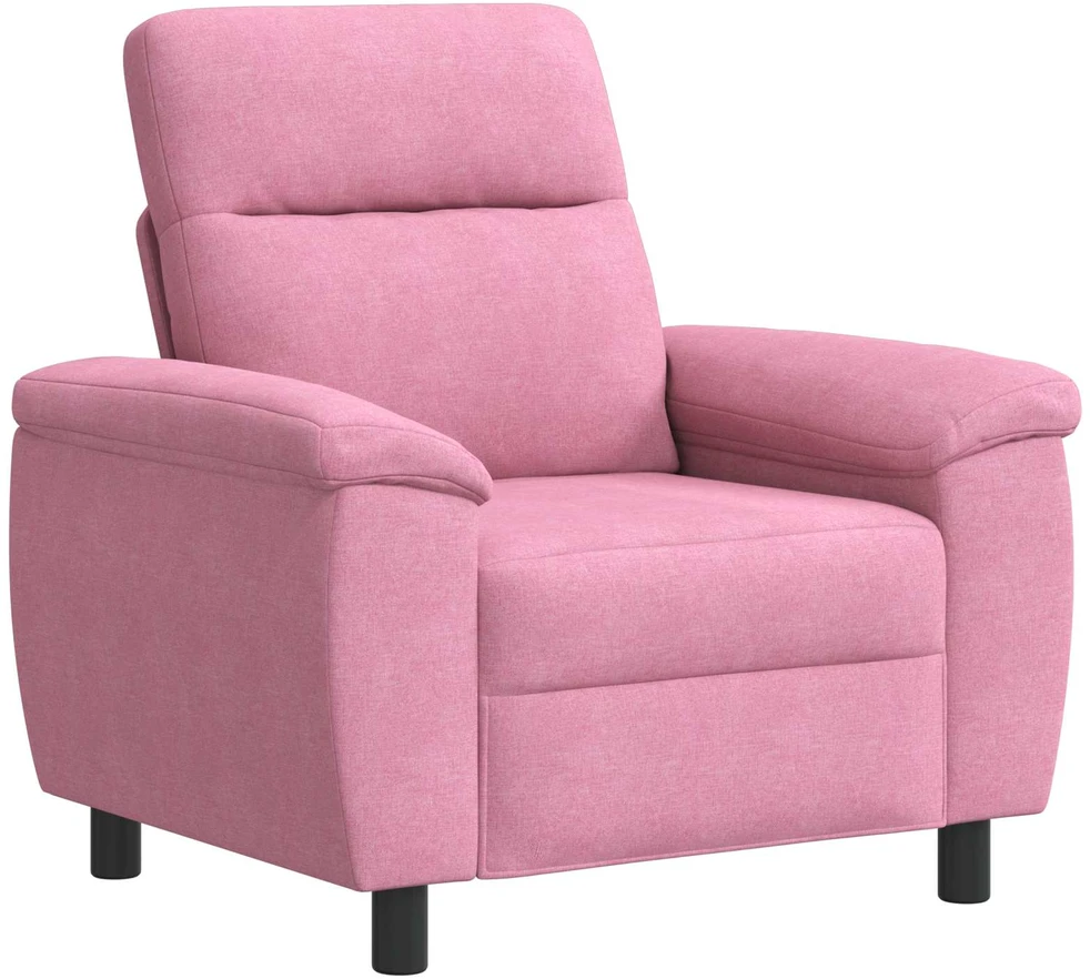 Sofa Sofos komplektas 3 vnt. Rožinė Audinys