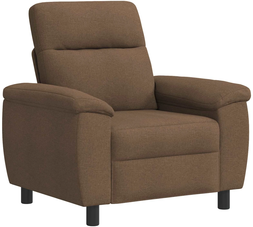 Sofa Sofos komplektas 3 vnt. Ruda Audinys