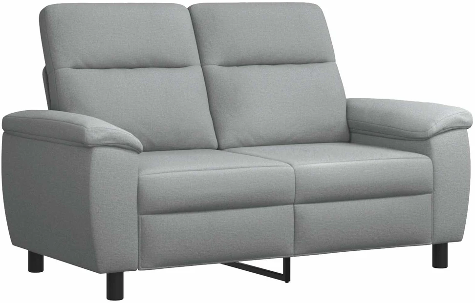 Sofa Sofos komplektas 3 vnt. Šviesiai pilka Audinys