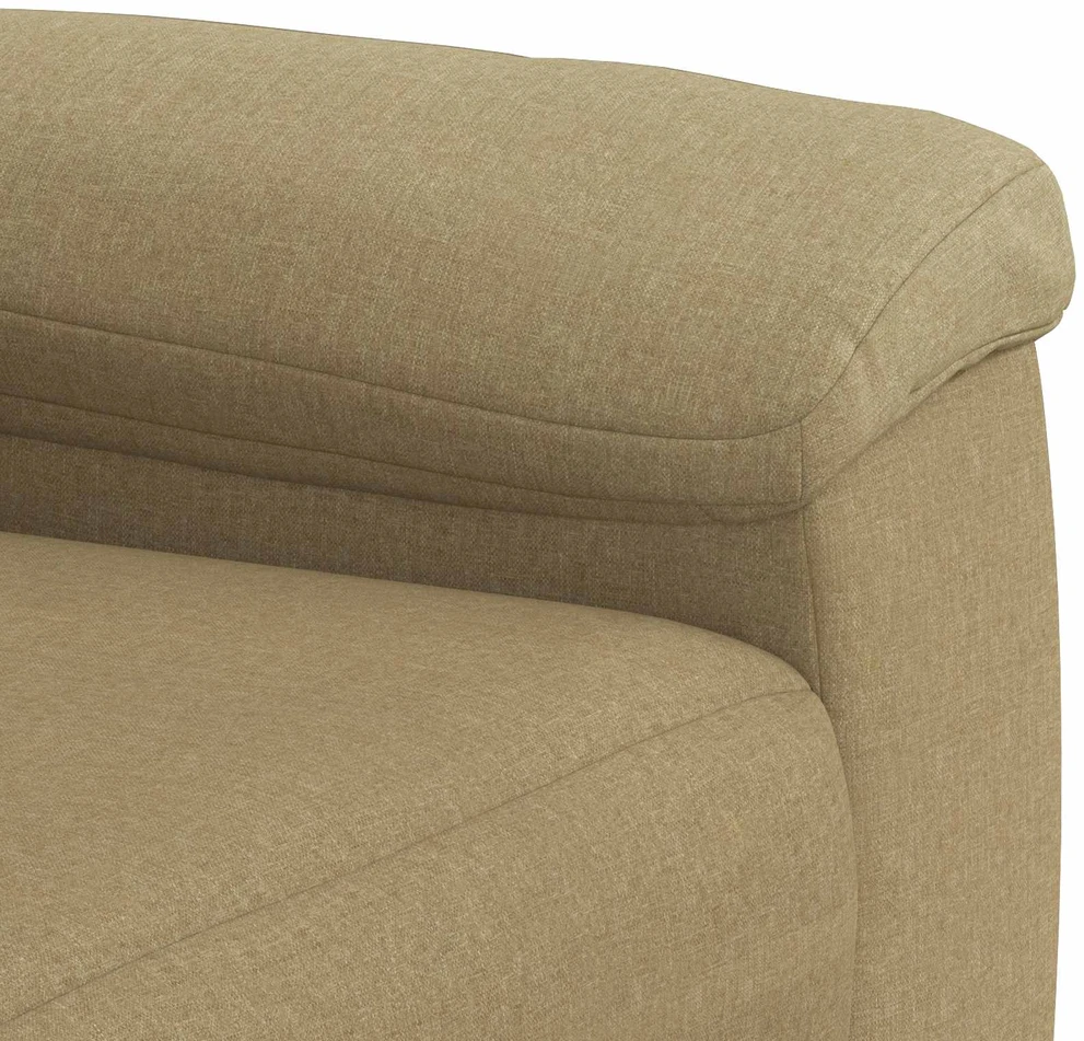 Sofa Sofos komplektas 3 vnt. Šviesiai rudas Audinys