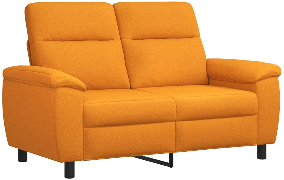 Sofa Sofos komplektas 3 vnt. Tamsiai geltona Audinys