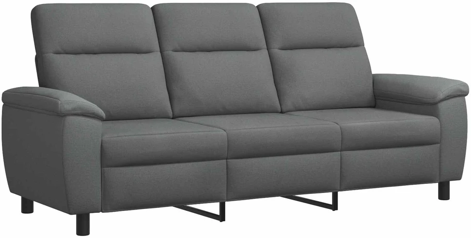 Sofa Sofos komplektas 3 vnt. Tamsiai pilka Audinys