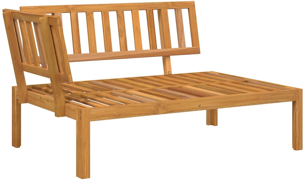 Sofa Sofos komplektas 5 vnt. Antracitas Kietos akacijos mediena