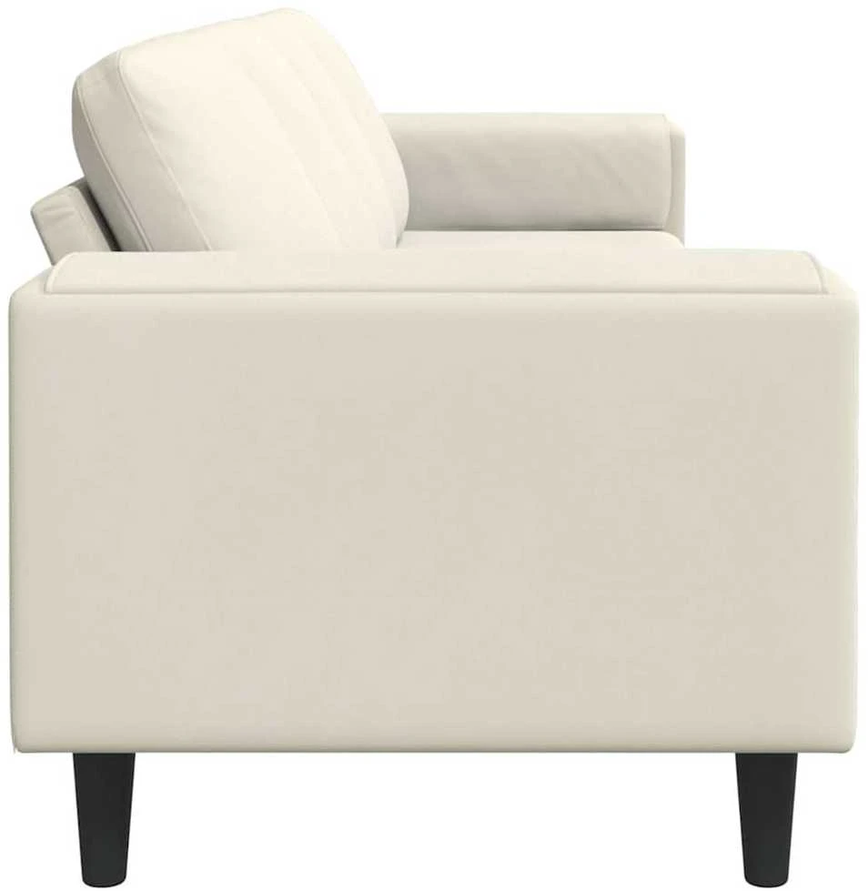 Svetainės sofa Kreminė 250 x 77 x 76 cm