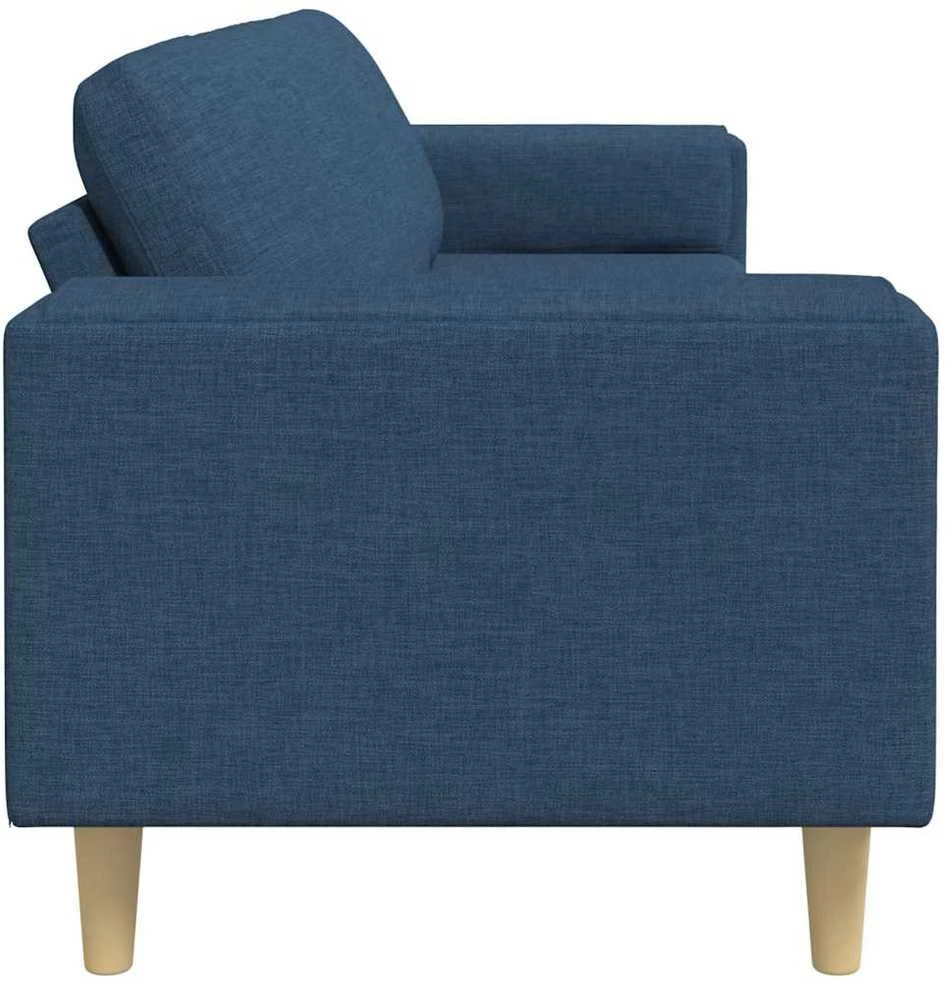 Svetainės sofa Mėlyna 250 x 77 x 76 cm Poliesteris