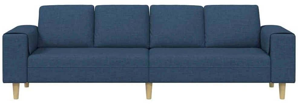 Svetainės sofa Mėlyna 250 x 77 x 76 cm Poliesteris