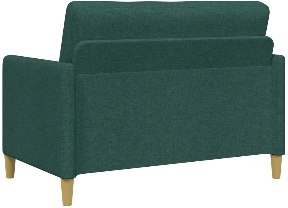 Sofa Sofos komplektas su saugojimu 2 vnt. Tamsiai žalia Poliesteris