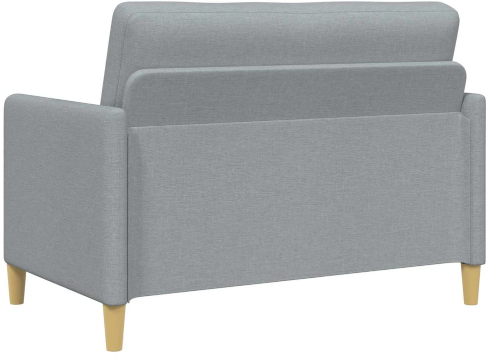 Sofa Sofos komplektas su saugojimu 2 vnt. Šviesiai pilka Poliesteris