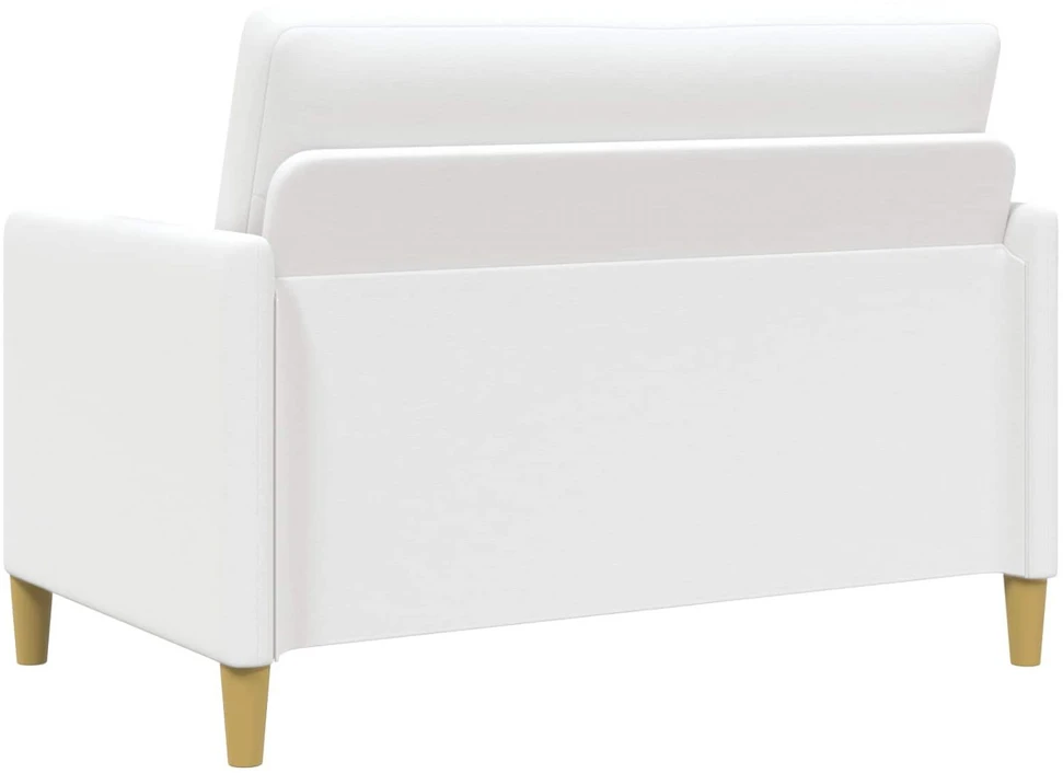 Sofa Sofos komplektas su saugojimu 2 vnt. Balta Poliesteris