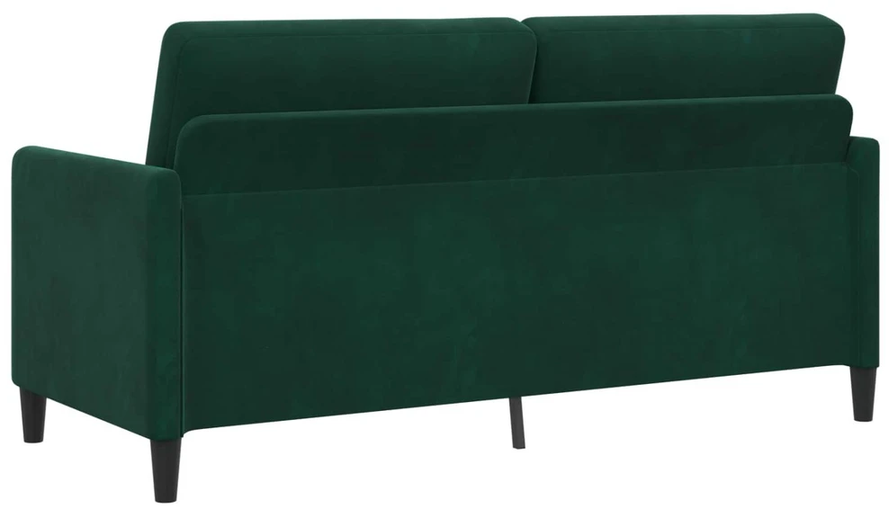 Sofa Sofos komplektas su saugojimu 2 vnt. Tamsiai žalia Poliesteris