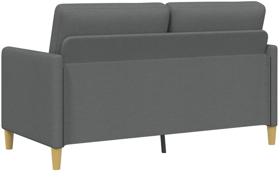 Sofa Sofos komplektas su saugojimu 2 vnt. Tamsiai pilka Poliesteris