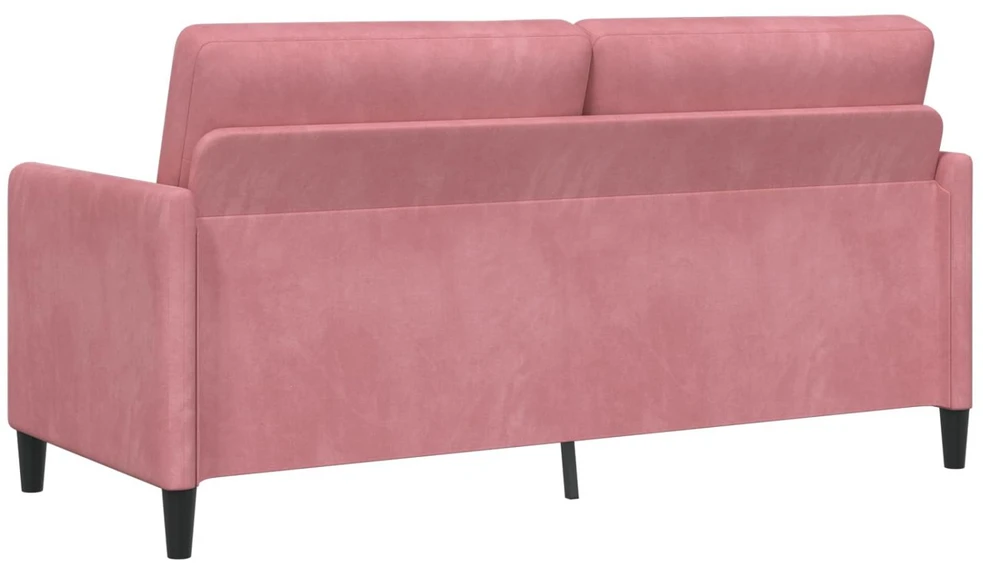 Sofa Sofos komplektas su saugojimu 2 vnt. Rožinė Poliesteris