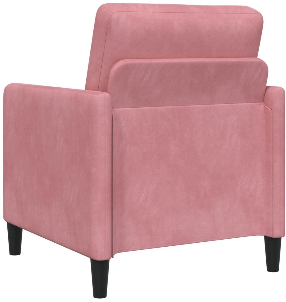 Sofa Sofos komplektas su saugojimu 2 vnt. Rožinė Poliesteris