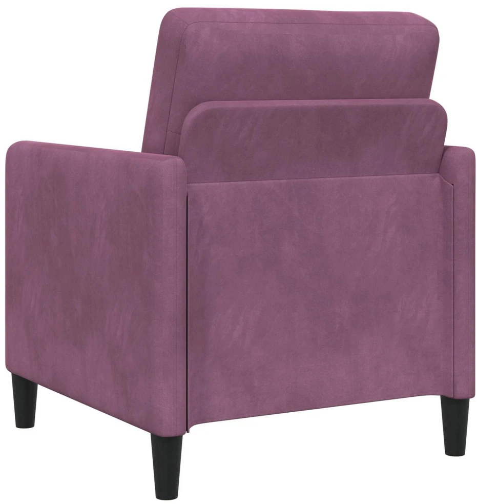 Sofa Sofos komplektas su saugojimu 2 vnt. Violetinė Poliesteris