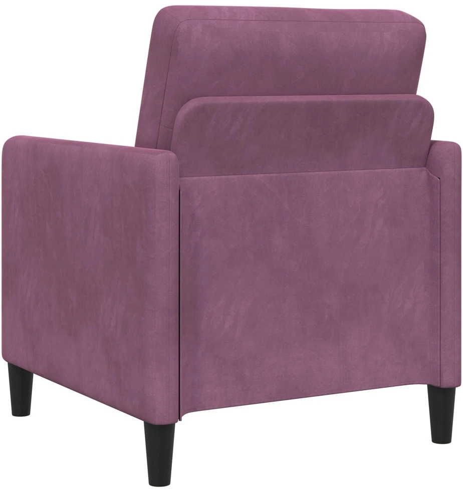 Sofa Sofos komplektas su saugojimu 2 vnt. Violetinė Poliesteris