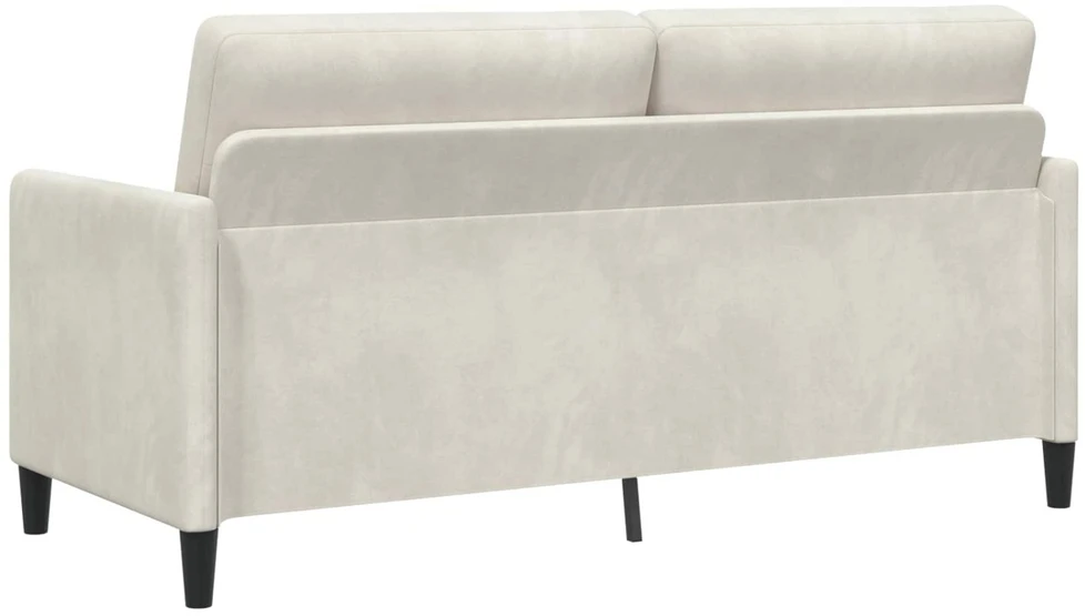 Sofa Sofos komplektas su saugojimu 2 vnt. Kreminė Poliesteris