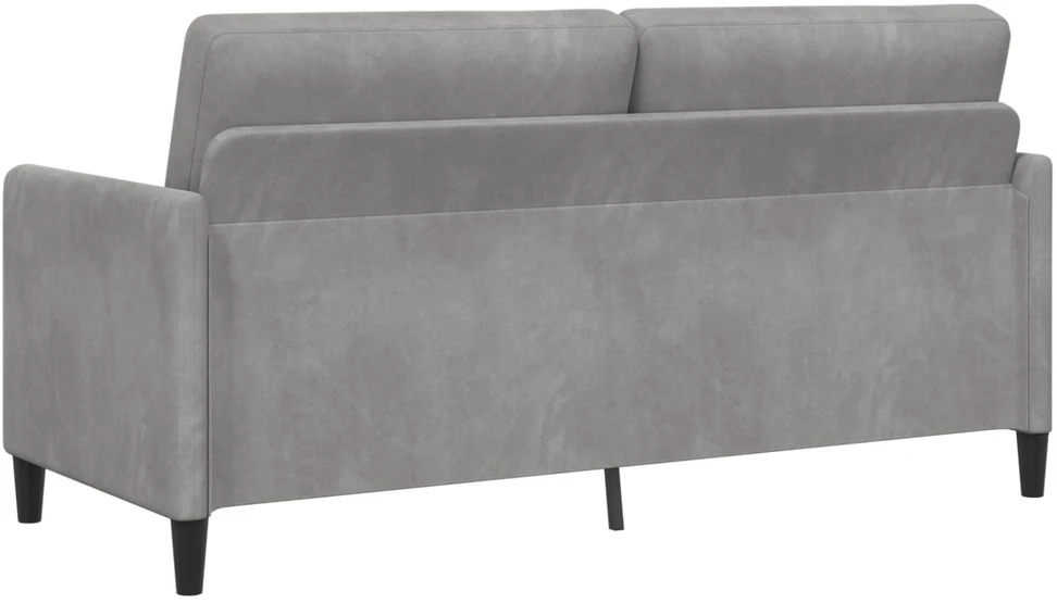 Sofa Sofos komplektas su saugojimu 2 vnt. Šviesiai pilka Poliesteris