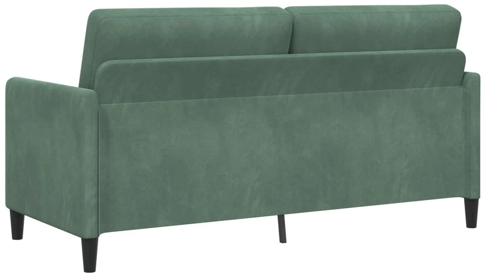 Sofa Sofos komplektas su saugojimu 2 vnt. Jūrinė žalia Poliesteris