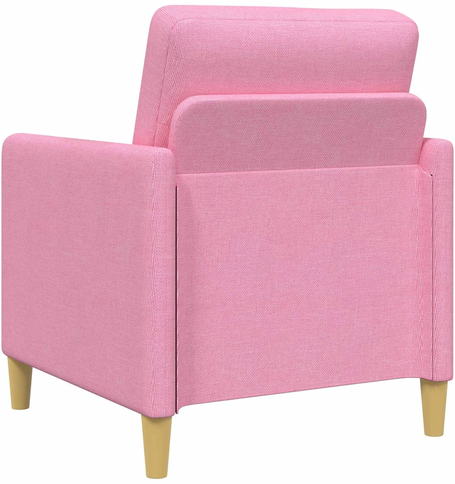 Sofa Sofos komplektas su saugojimu 2 vnt. Rožinė Poliesteris