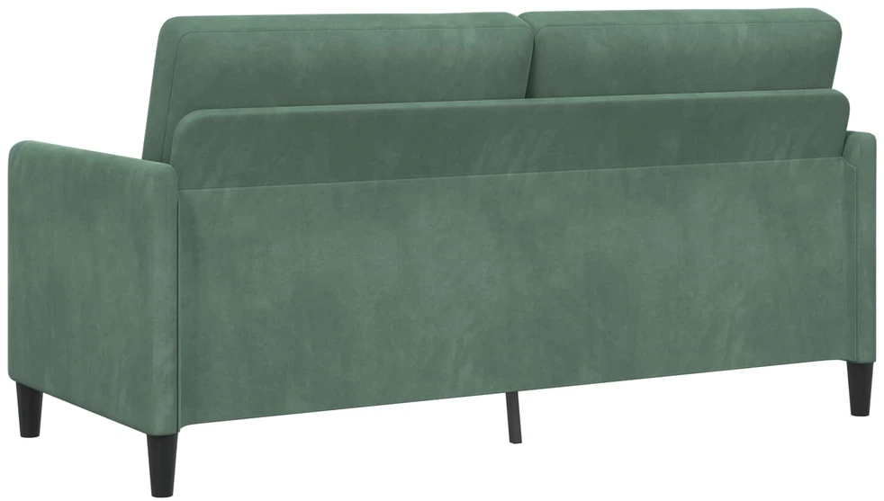 Sofa Sofos komplektas su saugojimu 2 vnt. Jūrinė žalia Poliesteris