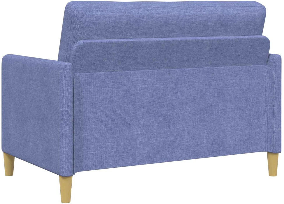 Sofa Sofos komplektas su saugojimu 2 vnt. Džinsinės mėlynos