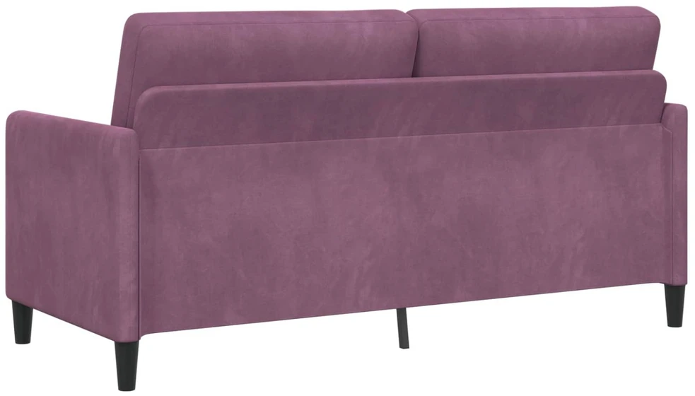 Sofa Sofos komplektas su saugojimu 2 vnt. Violetinė Poliesteris