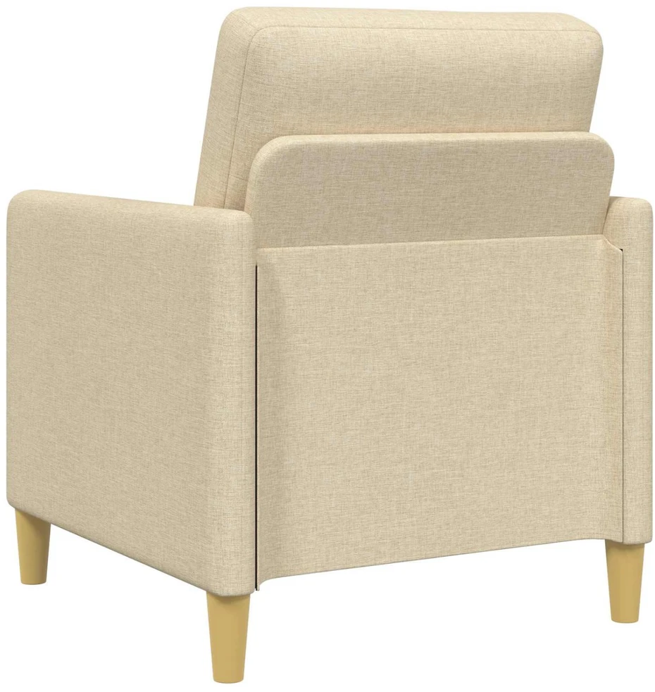 Sofa Sofos komplektas su saugojimu 2 vnt. Kreminė Poliesteris