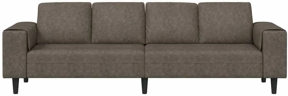 Svetainės sofa Tamsiai pilka 250 x 77 x 76 cm