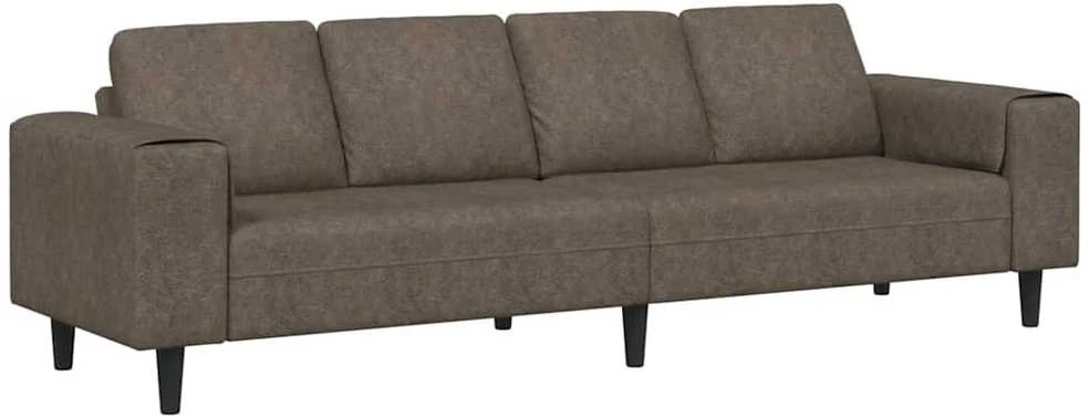 Svetainės sofa Tamsiai pilka 250 x 77 x 76 cm