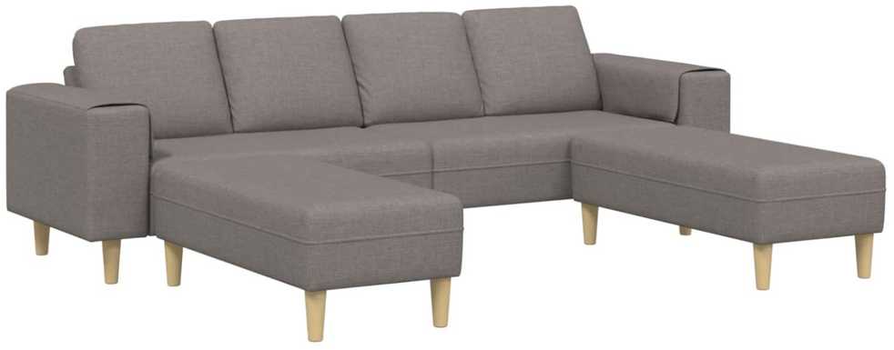 Svetainės sofa 3 vnt. Tortora Poliesteris