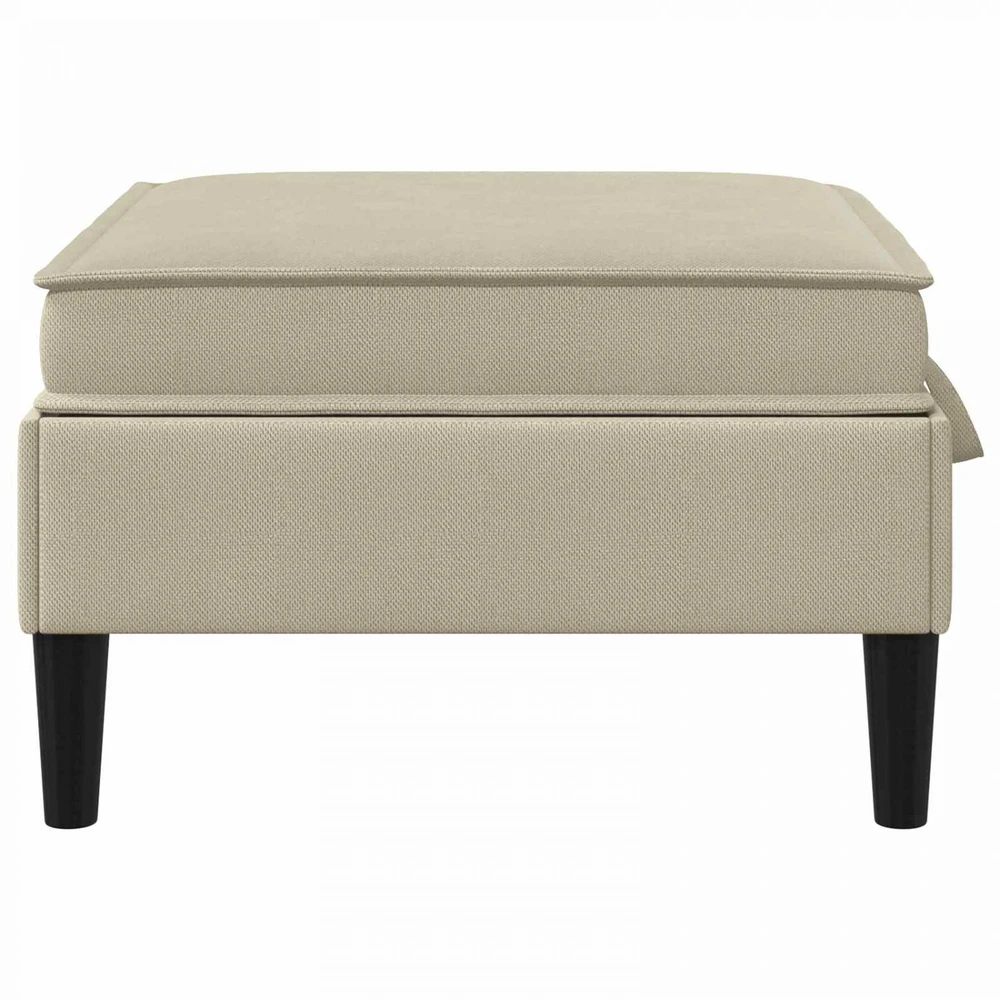Sofa Sofos pufas su saugojimo funkcija Smėlio Aksomas
