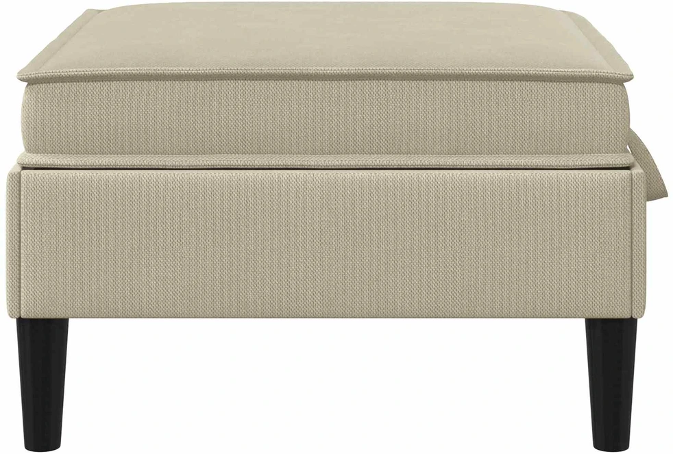 Sofa Sofos pufas su saugojimo funkcija Smėlio Aksomas