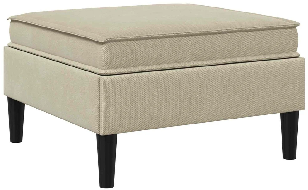 Sofa Sofos pufas su saugojimo funkcija Smėlio Aksomas