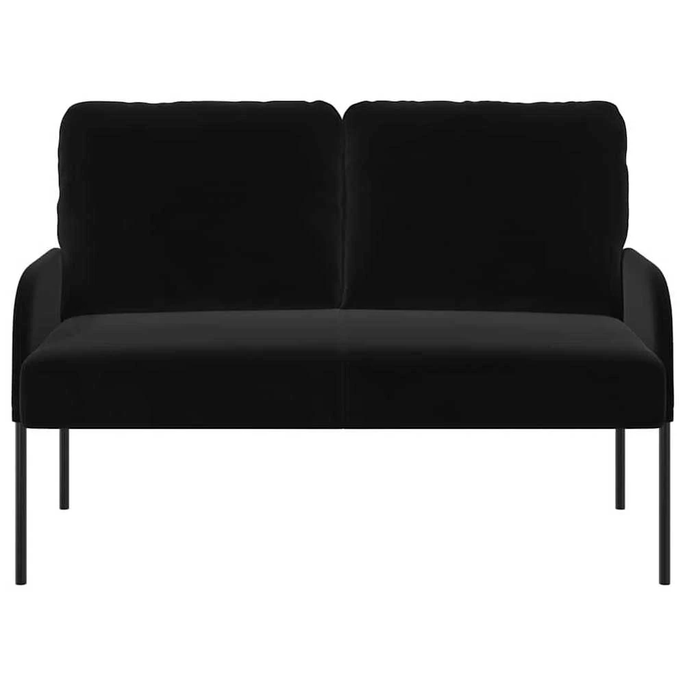 Sofa Sofos su pagalve 110cm Juoda fanera
