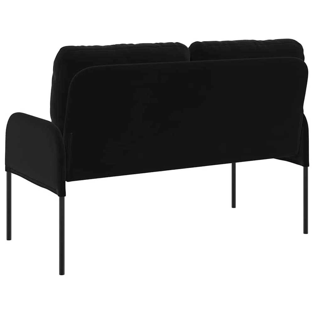 Sofa Sofos su pagalve 110cm Juoda fanera