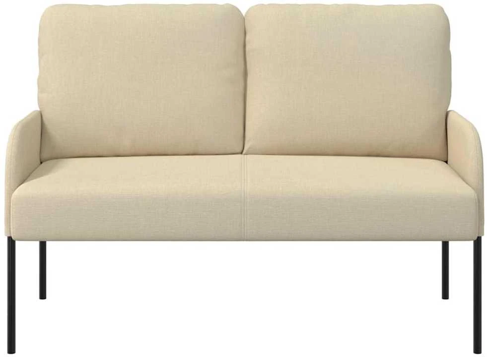 Sofa Sofos su pagalve 110cm Kreminė fanera